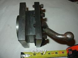 One ENCO Universal 4 Turret Tool Post Holder for medium to large lathe's