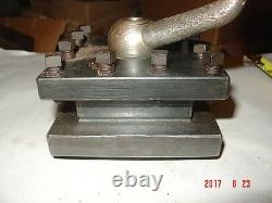 One ENCO Universal 4 Turret Tool Post Holder for medium to large lathe's