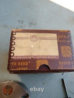 Original SOUTH BEND NO. 6005 5 3 Jaw Scroll Chuck 1 1/2-8 TPI With ORIGINAL BOX