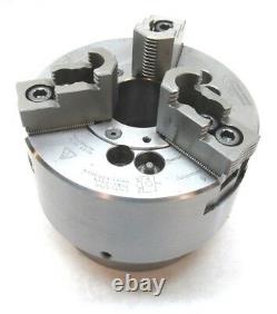 PRATT BURNERD 170mm THREE-JAW CNC LATHE POWER CHUCK with A2-5 MOUNT #9827-18150