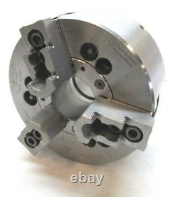 PRATT BURNERD 170mm THREE-JAW CNC LATHE POWER CHUCK with A2-5 MOUNT #9827-18150