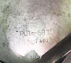 Poland 8 3-Jaw With 2pc Piston Jaws Milling Machine Metal Lathe Chuck Pre Bison