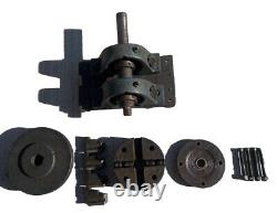 Pratt 4.5 (115 mm) 4-Jaw Lathe Chuck with Pulley and draw bar MADE IN ENGLAND