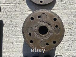 Pratt 4.5 (115 mm) 4-Jaw Lathe Chuck with Pulley and draw bar MADE IN ENGLAND
