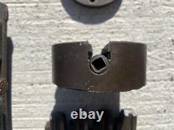 Pratt 4.5 (115 mm) 4-Jaw Lathe Chuck with Pulley and draw bar MADE IN ENGLAND