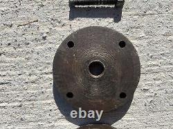 Pratt 4.5 (115 mm) 4-Jaw Lathe Chuck with Pulley and draw bar MADE IN ENGLAND
