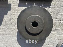 Pratt 4.5 (115 mm) 4-Jaw Lathe Chuck with Pulley and draw bar MADE IN ENGLAND