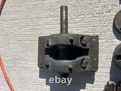 Pratt 4.5 (115 mm) 4-Jaw Lathe Chuck with Pulley and draw bar MADE IN ENGLAND