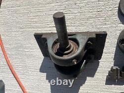 Pratt 4.5 (115 mm) 4-Jaw Lathe Chuck with Pulley and draw bar MADE IN ENGLAND