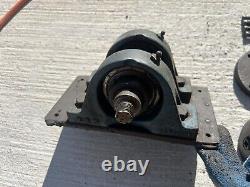 Pratt 4.5 (115 mm) 4-Jaw Lathe Chuck with Pulley and draw bar MADE IN ENGLAND