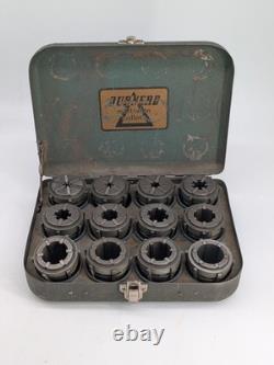 Pratt Burnerd 12 Pc EC MultiSize Chuck Collet Set. EC2-EC13 1/8- 1.5