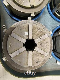 Pratt Burnerd 12 Pc EC MultiSize Chuck Collet Set. EC2-EC13 1/8- 1.5