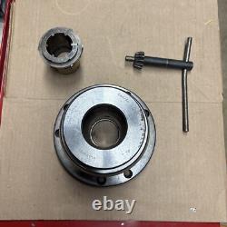 Pratt Burnerd Multisize ED Collet Chuck KC20 Plain Back 2.5 Cap. Lathe Tool Key