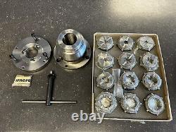 Pratt burnerd Multisize Collet Chuck + Collet Set Brand NEW / NOS