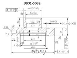 Precision 80MM ER-32 Collet Chuck with. 0016 Concentricity Wrench Included