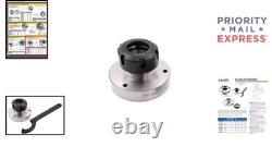 Precision ER-32 Collet Chuck 80mm Diameter Stainless Steel, Perfect for Lathes