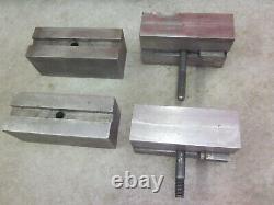 Precision Machinist Toolmaker Lathe Mill V Block & Tool Holder Lot Starrett +