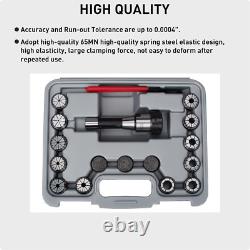 R8 Taper ER32 Collet Set, R8 ER32 Collet Holder Chuck Kit with 12 PCS Collets 0