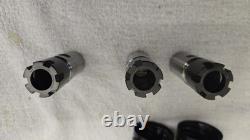 REGO-FIX ERM16 Collet Chuck Holders, 5 pc lot, 3pc 2622.21612 & 2pcs 2622.21642