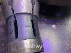 RIKEN AD-40E CNC COLLET CHUCK LATHE NOSEPIECE #AD-40 With 1-1/4 Collet