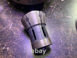 RIKEN AD-40E CNC COLLET CHUCK LATHE NOSEPIECE #AD-40 With 1-1/4 Collet