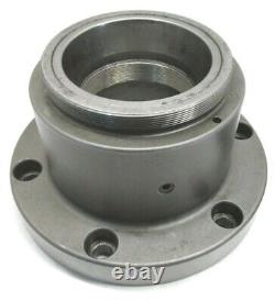 RIKEN AD-65 CNC COLLET CHUCK LATHE NOSEPIECE with PLAIN BACK MOUNT #SAD-65