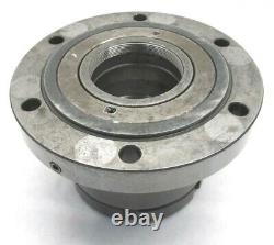 RIKEN AD-65 CNC COLLET CHUCK LATHE NOSEPIECE with PLAIN BACK MOUNT #SAD-65