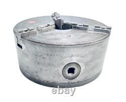 ROHM 8 3-Jaw LATHE CHUCK No. 3762 Forged Steel with D1-5 Mount VERY GOOD USA
