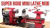 Rigid Mini Lathe Upgrade Tapered Roller Bearings Solid Tool Post Brass Gib Strips Mod