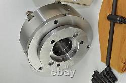 Rohm 10 6 jaw Self Centering Lathe Chuck A2-6 Mount Adapter 163773 ZSU HI-TRU