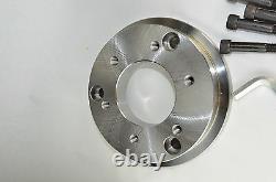 Rohm 10 6 jaw Self Centering Lathe Chuck A2-6 Mount Adapter 163773 ZSU HI-TRU