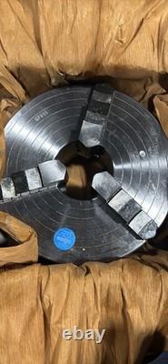 Rohm 3 Jaw 12-1/2 Centering Manual Lathe Chuck, forged steel, ES 315/3. OGT