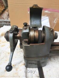 SCHAUBLIN 70 LATHE 100 w12 collets chuck drive faceplate saw table