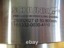 SCHUNK PRECISION A2-8 HYDRAULIC COLLET NOSE 2.00 50.800mm CNC LATHE SUPERB