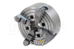 SHARS 8 4 Jaw Independent Lathe Chuck with TIR Certification NEW R