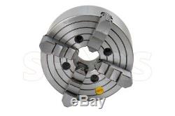 SHARS 8 4 Jaw Independent Lathe Chuck with TIR Certification NEW R