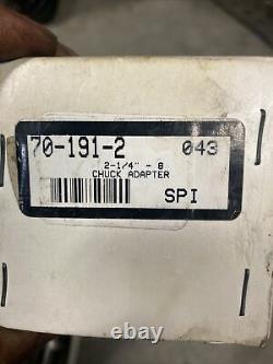 SPI 5C Collet To 2-1/4 8tpi Metal Lathe Chuck Adapter 70-191-2