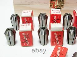 Schaublin E16 Collets Made in Switzerland, New, Fit Unimat Collet Chuck M12 x 1