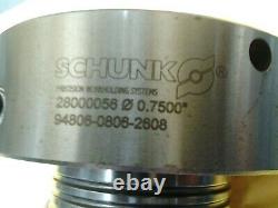 Schunk Precision Workholding Hydraulic Collet Nose 3/4 Cnc Lathe (ms-184)