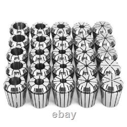 Set/25pcs ER32 Spring Collet Set For CNC Milling Lathe Machine 1/8-13/16