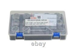 Shars 1/8 1 by 16ths ER40 Collet Series Set 12 PCS 0.0003 TIR %