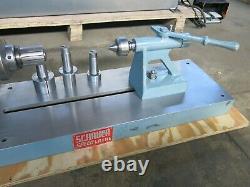 Shauer 5c Collet Speed Lathe with Tailstock Polishing Lathe