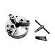 Solid Jaws 6 3 Jaw Self Centering Scroll Lathe Chucks Milling Lathing Machine