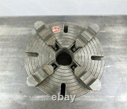 South Bend 12, 4-Jaw, D1-8, Independent Lathe Chuck, ID# C-103