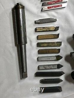 Southbend Atlas Craftsman 9 10 12 Metal Lathe Tool Lot Boring Bars Cutting Bits