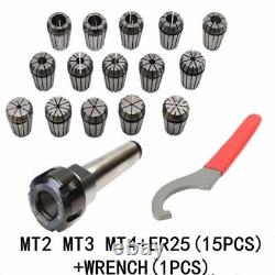 Spring Clamps Wrench Collet Chuck Morse Holder Cone Milling Lathe Cutter Tool