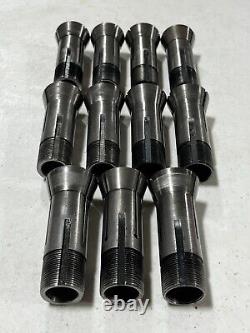Stark No. 4 Lathe 4S Collet Set Hardinge Chuck Lot 1/4 9/32 5/16 3/8 7/16 1/2