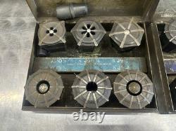 Surplus Lot Of Jacobs Rubber Flex Collets From Monarch Lathe