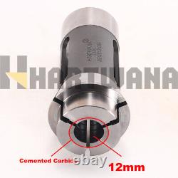 Swiss Type CNC Lathe Collets 12mm Japan Tsugami20 Carbide Accuracy 0.005