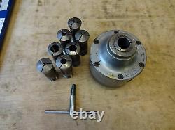 Trugrip LO Colchester Student lathe collet chuck + collets
